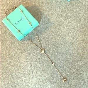 Tiffany Heart Lariat Necklace